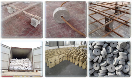 Fiber Concrete Spacers