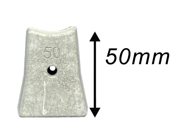 50mm concrete spacers