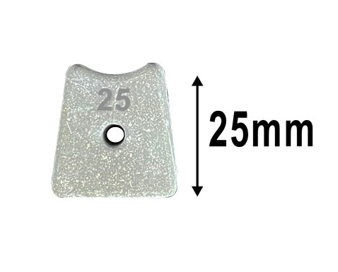 25mm Single Concrete Spacers