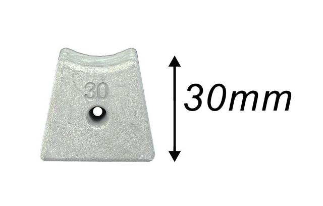30mm single concrete spacer
